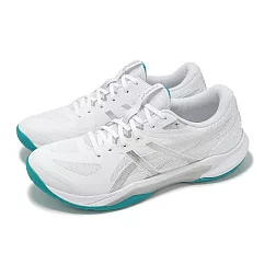 Asics 排球鞋 GEL-Tactic 13 2E 寬楦 男鞋 白 銀 室內運動 緩衝 運動鞋 亞瑟士 1073A084100 25cm WHITE/PURE SILVER