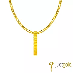 【Just Gold 鎮金店】稜合 TrioLink -縷光 黃金吊墜(不含鍊)