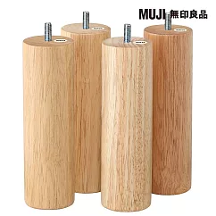 【MUJI 無印良品】木製腳/20cm /原色(M8)4入