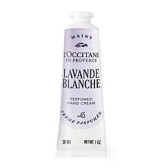 L&rsquo;OCCITANE 歐舒丹 白薰衣草護手霜(30ml)-全新包裝-國際航空版