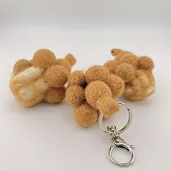 WFP Dacho Farm 北海道農場吊飾鑰匙圈/鴻喜菇