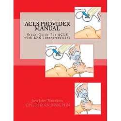 博客來 Acls Provider Manual Study Guide For Acls With Ekg Interpretations