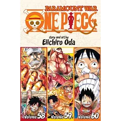 博客來 One Piece Omnibus 20 Paramount War Volumes 58 59 60