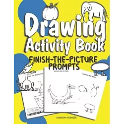 博客來-Drawing Activity Book: 50 fun and unique drawing activities for little  artists