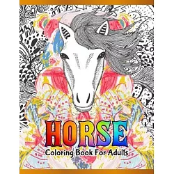 Horse coloring book: Horse coloring: Horse gifts, Horse coloring