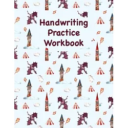 Print handwriting workbook, handwriting practice for kids