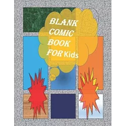 Blank comic book for kids: Unleash your kids/teens creativity with