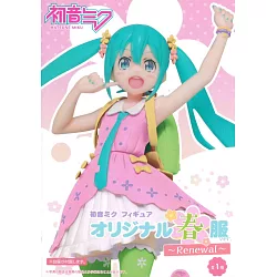 博客來 初音未來人型公仔 原創春服ver Renewal