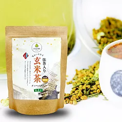 博客來 日本藤二玄米綠茶茶包240g