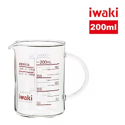 博客來 Iwaki 日本耐熱玻璃刻度把手量杯 0ml Ktmc0
