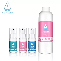 博客來 立淨安抗菌清潔液60ml 3 500ml 1