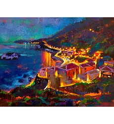 【玲廊滿藝】盧來全-芹壁旋律56.5x44x4.5cm