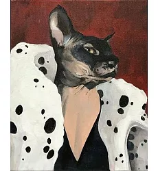 【玲廊滿藝】程宇鎂-I am CRUELLA27x21.5cm