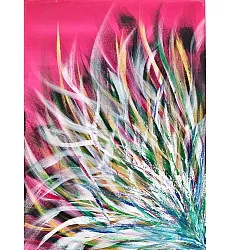 【玲廊滿藝】拾遺畫話Mina-爭扎31x41cm