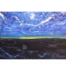 【玲廊滿藝】拾遺畫話Mina-無盡的祝福50x72.5cm