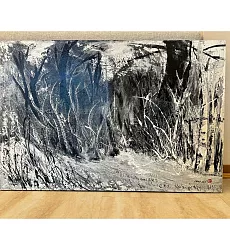 【玲廊滿藝】馬靜志 Ching Ma-第五號交響曲60x90cm