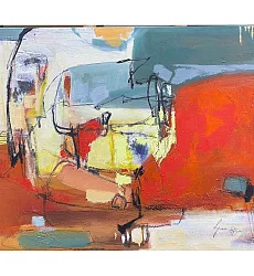 【玲廊滿藝】王玲琳- 密碼60.5x72.5cm