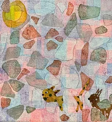 【玲廊滿藝】謝志康-母性-11-15x15cm