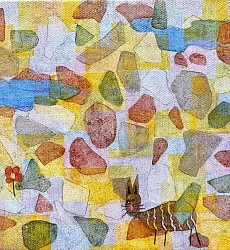 【玲廊滿藝】謝志康-母性-10-15x15cm