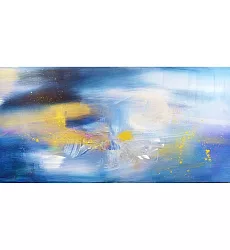 【玲廊滿藝】twzoe- 水中倒影 Debussy:Reflets dans l’eau 70x150cm