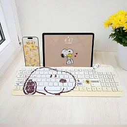 InfoThink史努比藍牙無線鍵盤