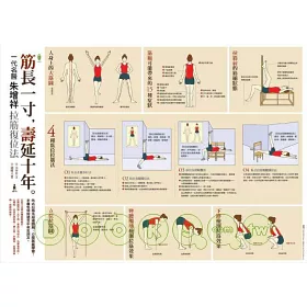 博客來 筋長一寸壽延十年 香港名醫朱增祥拉筋復位法