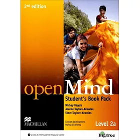 博客來 Open Mind 2 E 2a Sb With Webcode Asian Edition