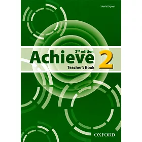 博客來 Achieve 2 E 2 Teacher S Book