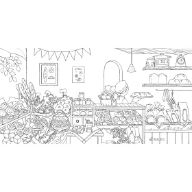 博客來 夢想漫步彩繪童話鎮商店街 暢銷版