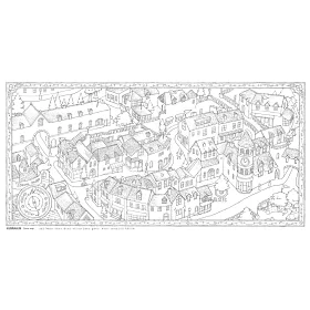 博客來 夢想漫步彩繪童話鎮商店街 暢銷版