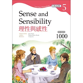 博客來 理性與感性sense And Sensibility Grade 5經典文學讀本 二版 25k Mp3