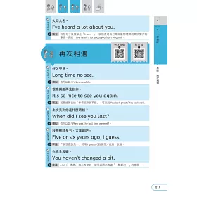 博客來 1對1影像式英文對話訓練 第一本與真人面對面語言學習法 用5 秒回話訓練影片 練出英語即時會話力 隨書附線上音檔qr碼 互動影片qr碼