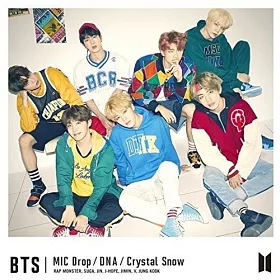 博客來 Bts防彈少年團 Mic Drop Dna Crystal Snow 初回c盤 Cd Photobook