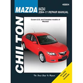 博客來 Chilton Mazda3 04 11 Repair Manual