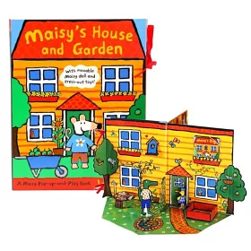 Maisy’s House and Garden立體書 (附紙偶和遊戲配件)