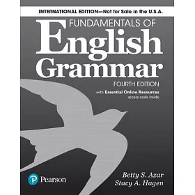 博客來 Fundamentals Of English Grammar With Essential Online Resources