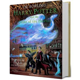 【插圖版】哈利波特 5：鳳凰會的密令（英國版／精裝）