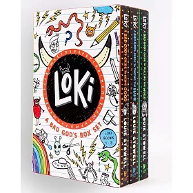 惡作劇之神洛基漫畫日記 1-3 集套書 Loki: A Bad God’s Box Set