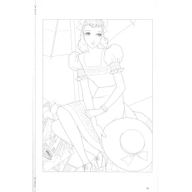 博客來 中原淳一插畫作品著色繪 裝飾繪圖集