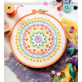 博客來 美麗mandara曼荼羅圖案刺繡作品集