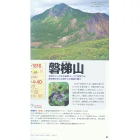 博客來 日本百名山登山旅遊導覽情報手冊 上