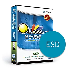 博客來 下載版 Qboss會計總帳3 0 R2 單機版 Esd