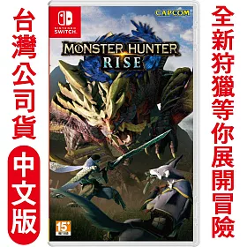 博客來 任天堂ns Switch 魔物獵人崛起 Monster Hunter Rise 中文版