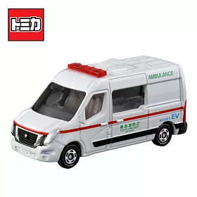 博客來 日本正版授權 Tomica No 44 日產nv400 Ev 救護車nissan 救急車 玩具車多美小汽車