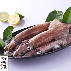 博客來 鮮魚屋 極鮮活體船凍透抽600g 5包