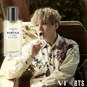 博客來 Vt X Bts L Atelier Suga 叢林輕舞 香水 贈防彈少年團立牌