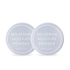 博客來 Innisfree 無油無慮保濕蜜粉2021新包裝2入