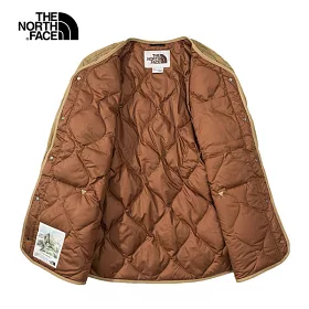 博客來 The North Face Lightweight Down Jacket Ap 男防風衍縫羽絨保暖外套nf0a5azs17e M 卡其