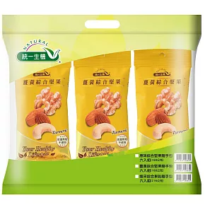【統一生機】 薑黃綜合堅果隨手包六入組 168g(28g*6包)/袋