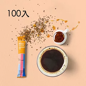 【生態綠】純黑即溶咖啡100入（2.5g x 100入）